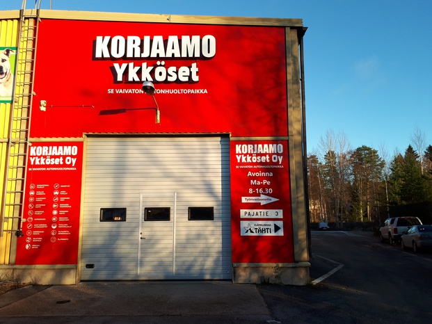 Kuva autohuoltoliikkeestä Korjaamo Ykköset Jyväskylä Jyväskylä